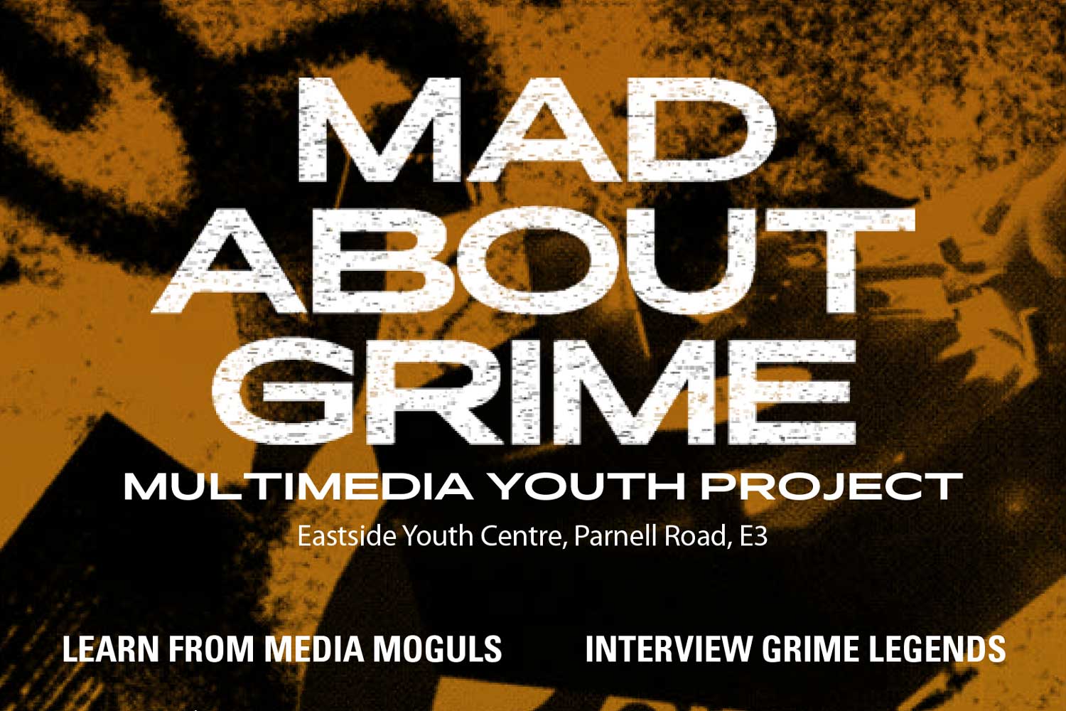 Mad About Grime, a digital youth project delivered by Social Streets C.I.C in partnership with Spotlight Eastside