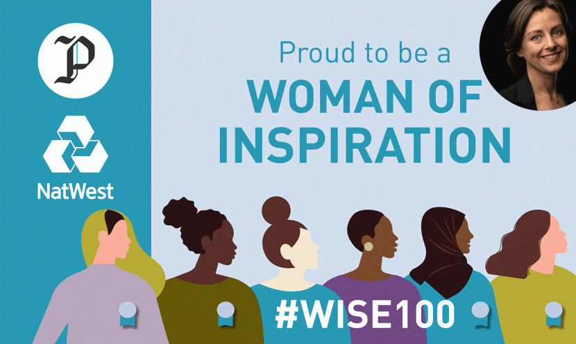 Social Street's Tabitha Stapely recognised as a Women of Inspiration in Pioneers Post WISE100 2020 list, sponsored by Natwest