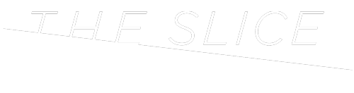 The Slice logo, reverse white.